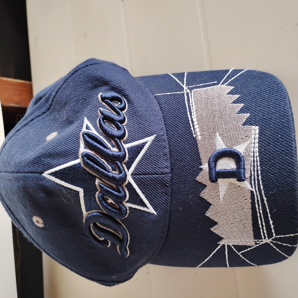 Dallas Blue and White Hat